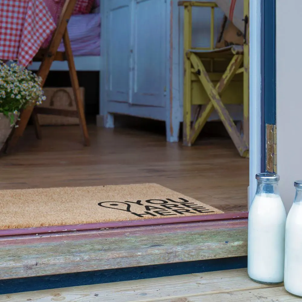 Artsy Doormats You Are Here Doormat