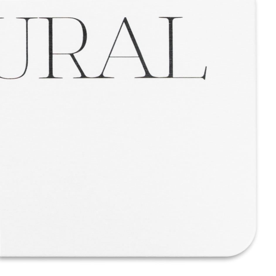 Artsy Doormats Au Natural White Stone Non Slip Bath Mat