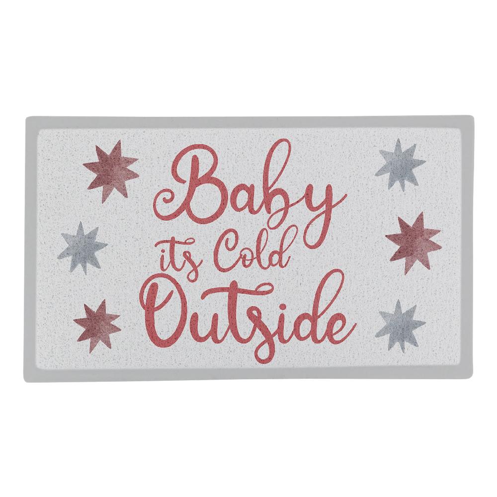 Artsy Doormats Baby It’s Cold Outside Outdoor Doormat
