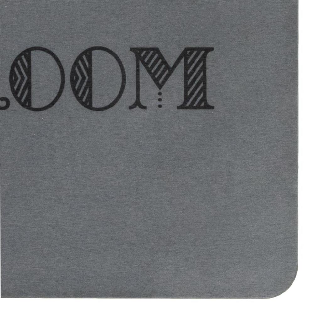Artsy Doormats Bathroom Grey Stone Non Slip Bath Mat
