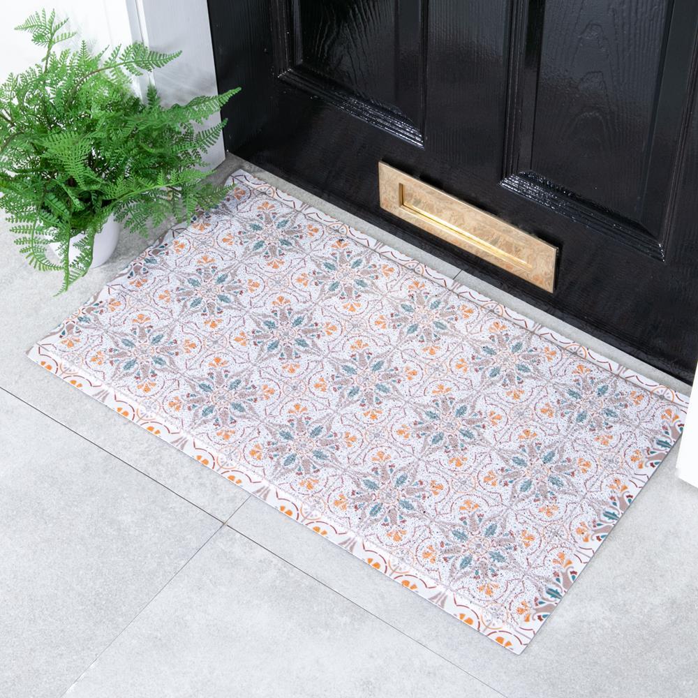artsy doormats Beige Mosaic Tiles Doormat (70 x 40cm)