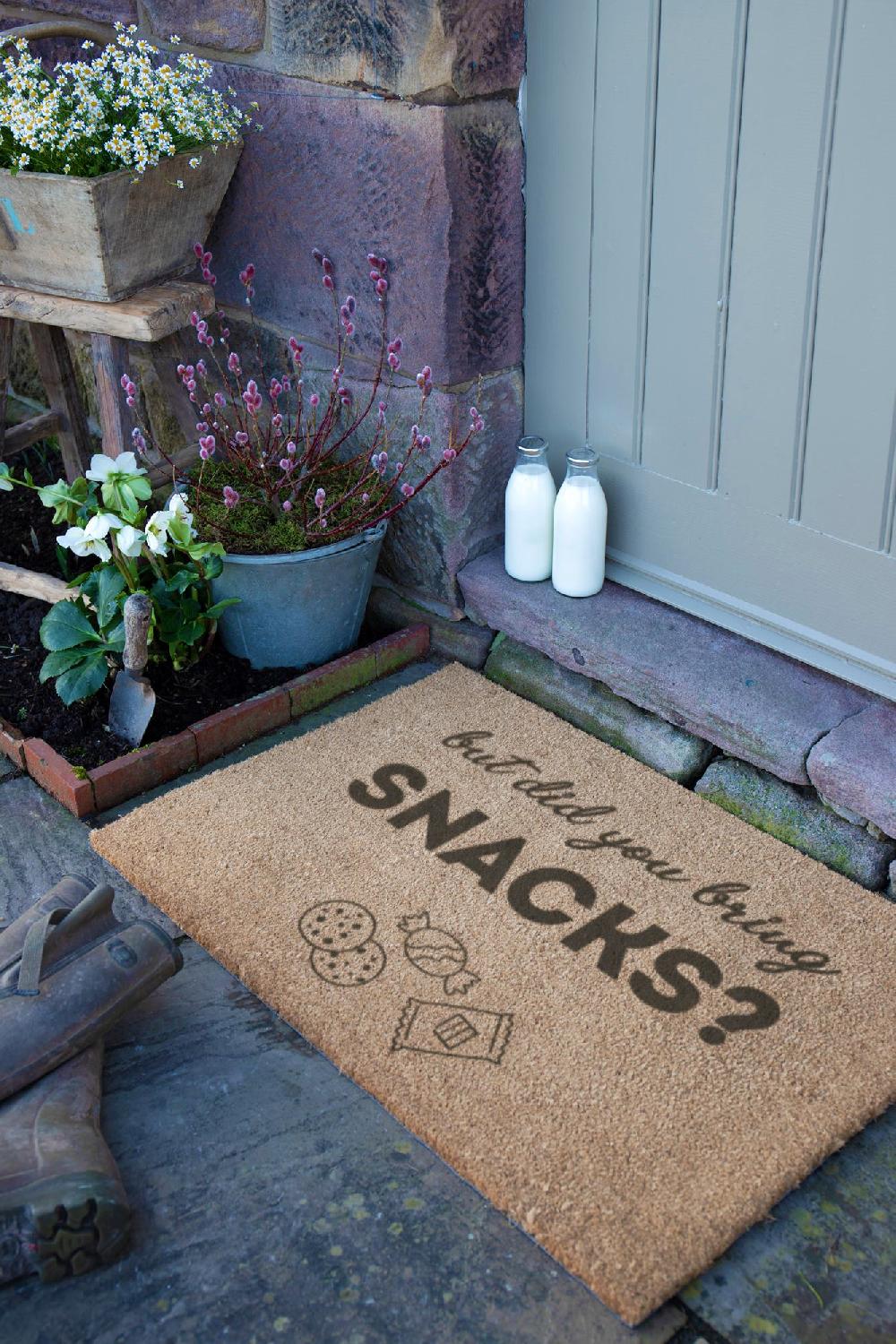 Artsy Doormats But Did You Bring Snacks? Doormat (90 X 60cm)