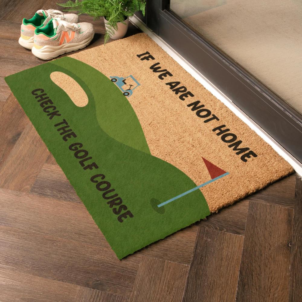 Artsy Doormats Check The Golf Course Doormat (90 X 60cm)
