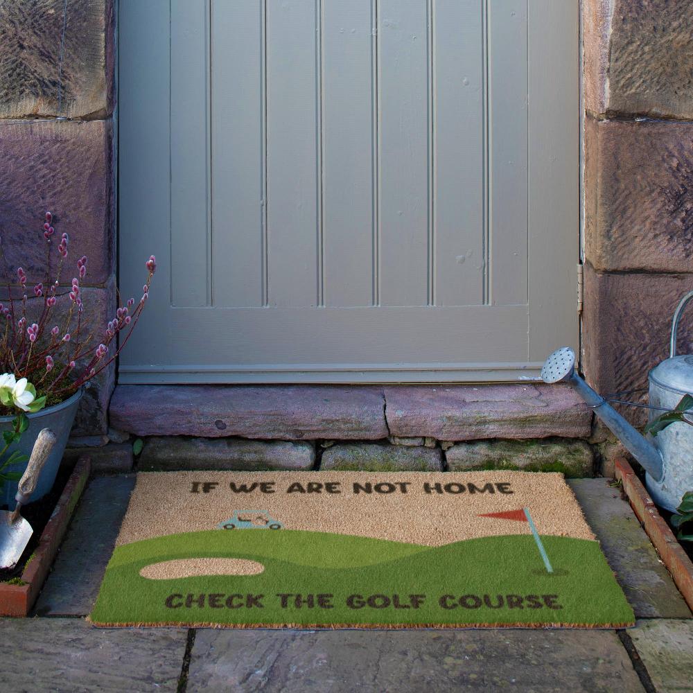 Artsy Doormats Check The Golf Course Doormat (90 X 60cm)