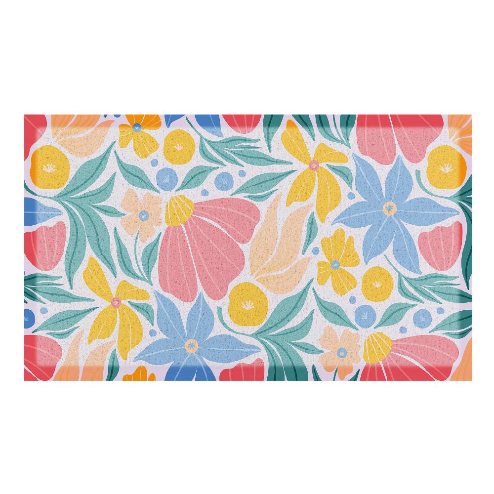 Artsy Doormats Colourful Forest Vibrations Doormat X Melissa Donne