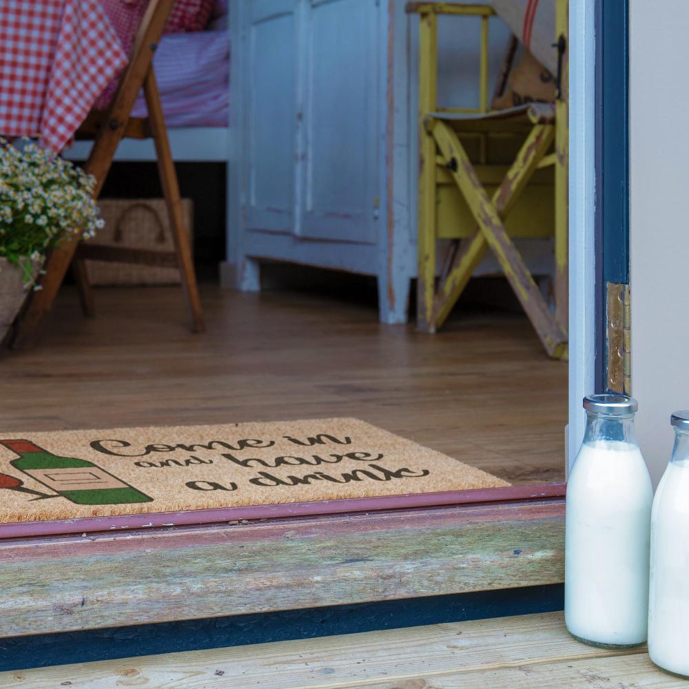 Artsy Doormats Come In And Have A Drink Doormat (60 X 40cm)