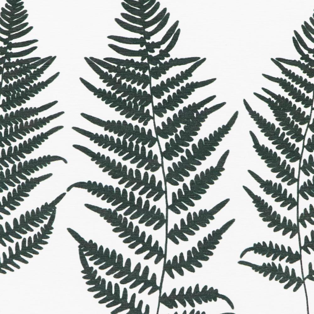 Artsy Doormats Fern Leaf White Stone Non Slip Bath Mat