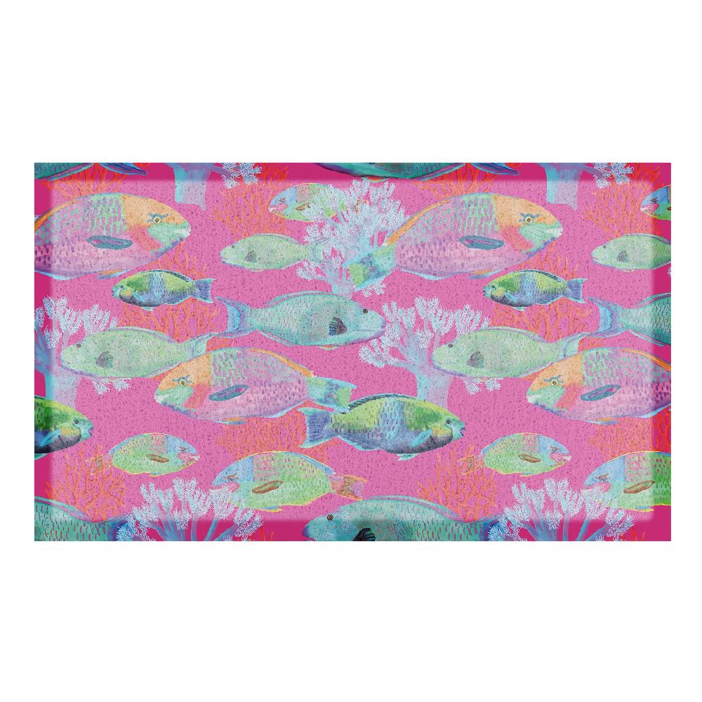 Artsy Doormats Fish Kingdom Doormat X Two Little Sprouts Design
