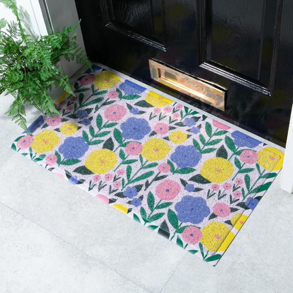 artsy doormats Floral Meadow Doormat x Melissa Donne