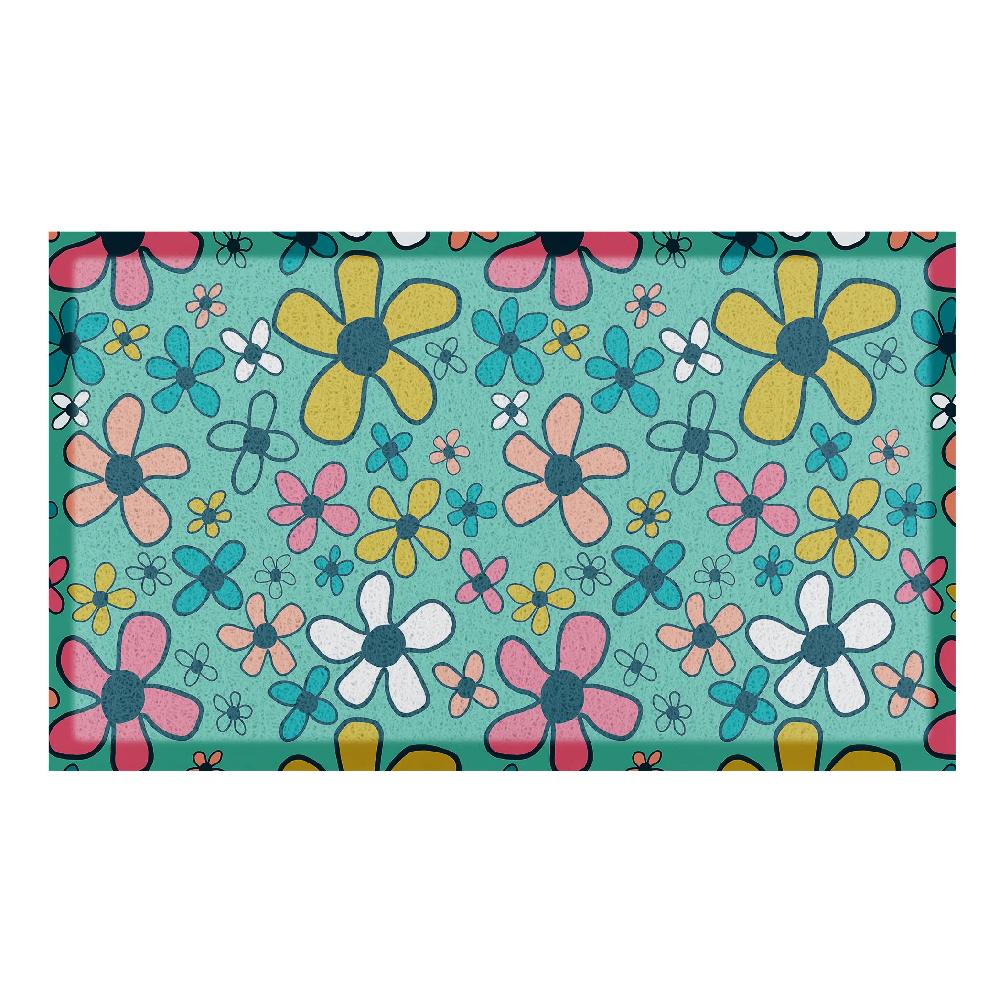 Artsy Doormats Flower Garden Doormat X Anna Treliving
