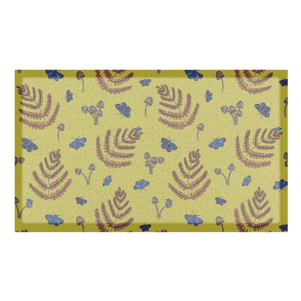 Artsy Doormats Forest Pattern Doormat X Two Little Sprouts Design