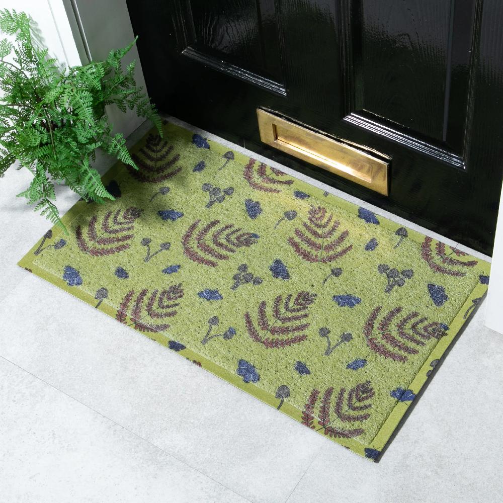 artsy doormats Forest Pattern Doormat x Two Little Sprouts Design