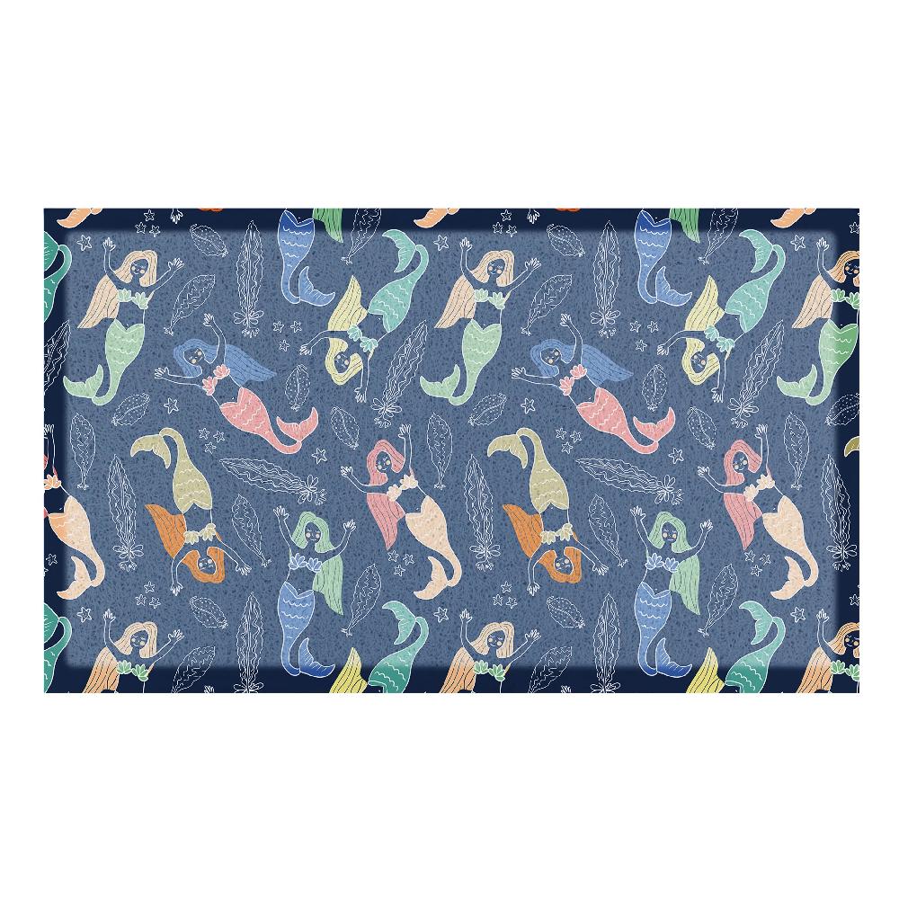 Artsy Doormats Funny Mermaids Doormat X Two Little Sprouts Design
