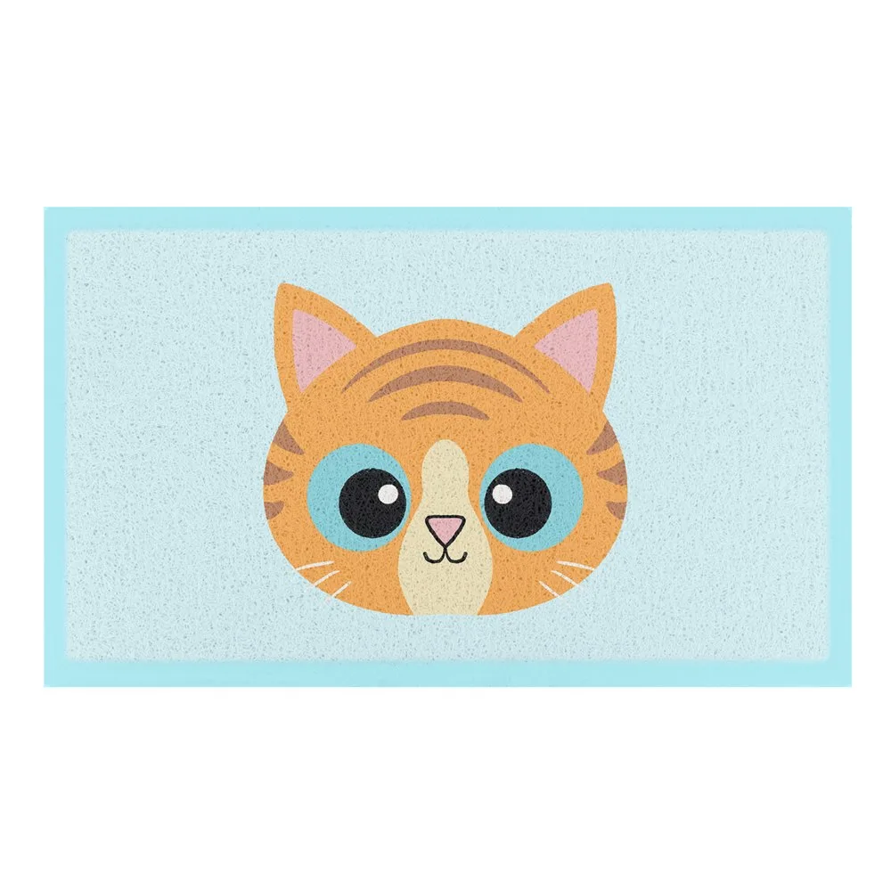 Artsy Doormats Ginger Cat Face Indoor & Outdoor Doormat – 70x40cm