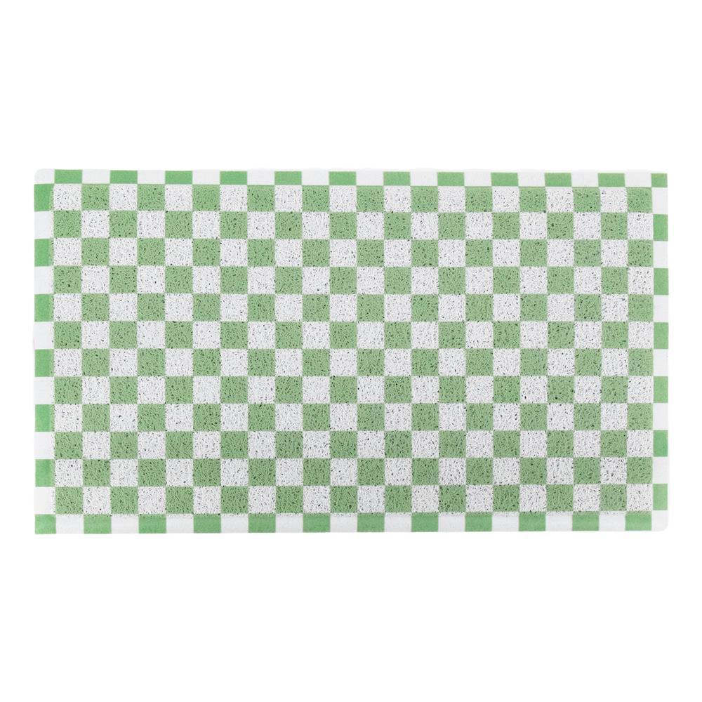 Artsy Doormats Green Checkerboard Doormat (70 X 40cm)