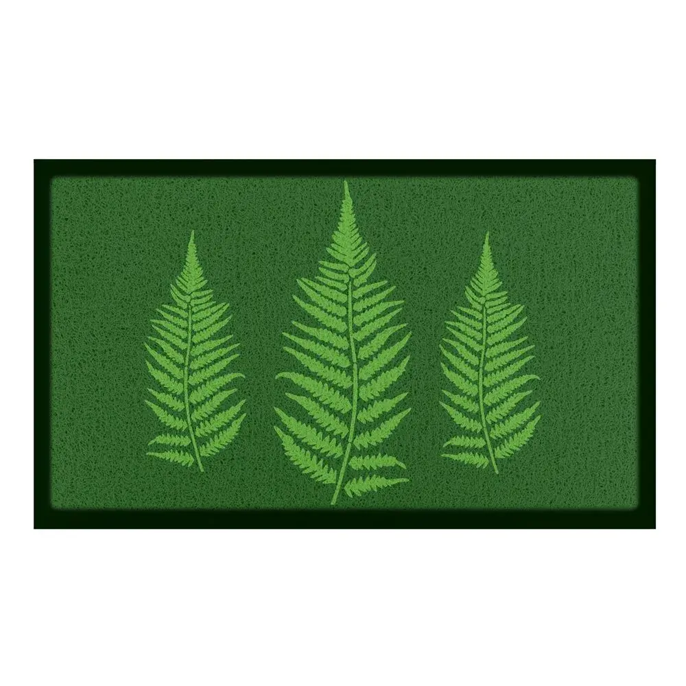 Artsy Doormats Green Fern Indoor & Outdoor Doormat – 70x40cm