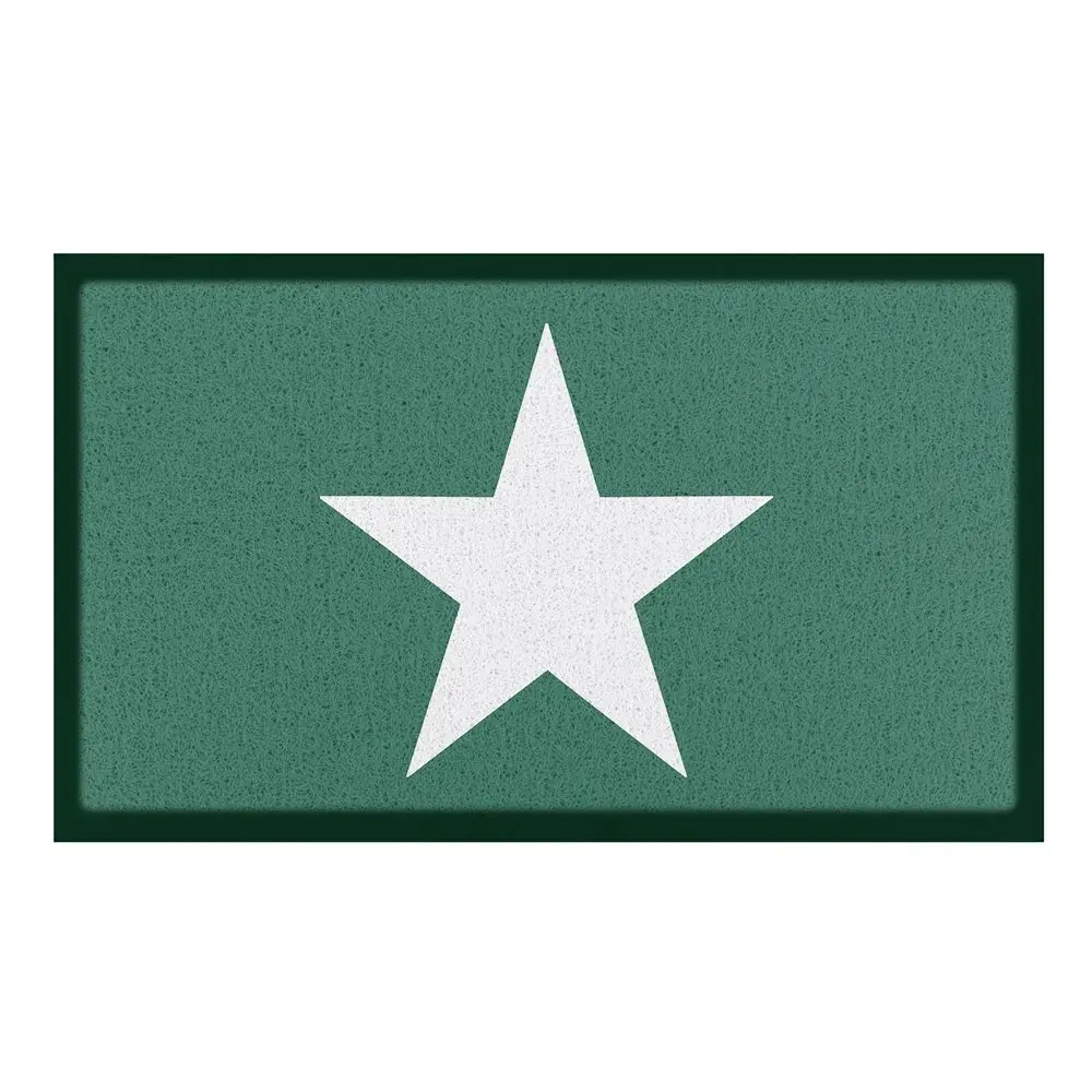 Artsy Doormats Green Star Indoor & Outdoor Doormat – 70x40cm