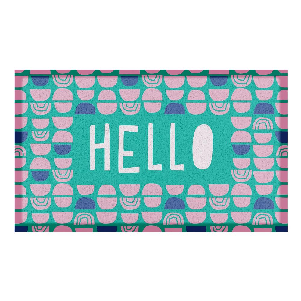 Artsy Doormats Hello Colourful Doormat X Anna Treliving