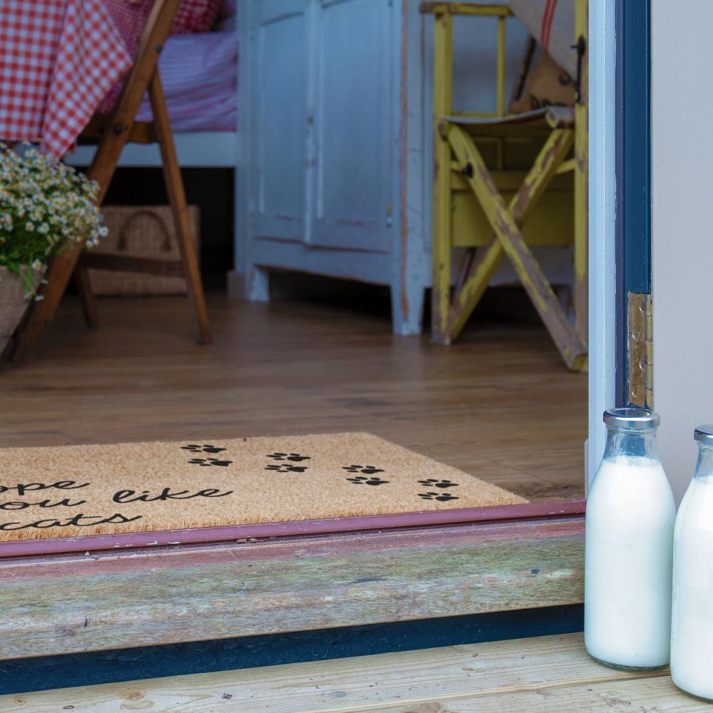 Artsy Doormats Hope You Like Cats Doormat (60 X 40cm)