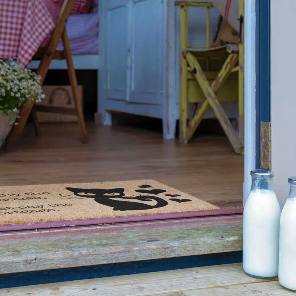 Artsy Doormats It’s Really The Cats House I Just Pay The Mortgage Doormat