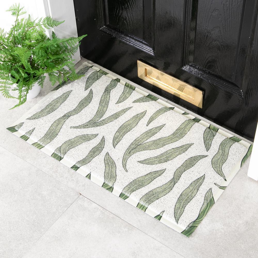 artsy doormats Leaf William Morris Pattern Doormat (70 x 40cm)