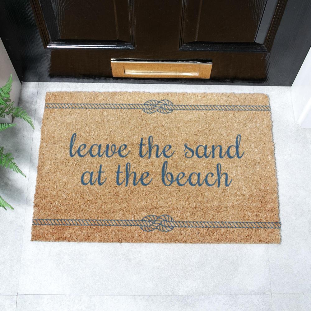 artsy doormats Leave The Sand At The Beach Doormat (60 x 40cm)