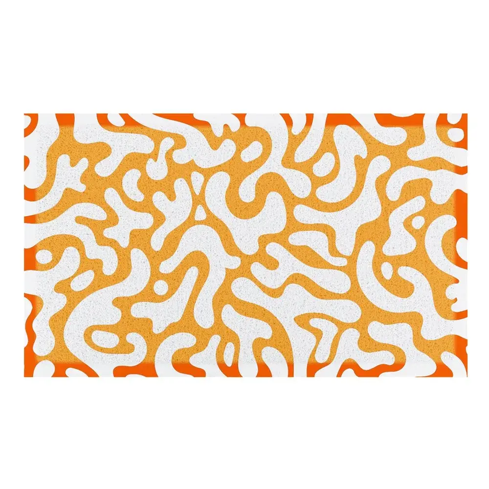Artsy Doormats Orange Blobs Indoor & Outdoor Doormat – 70x40cm