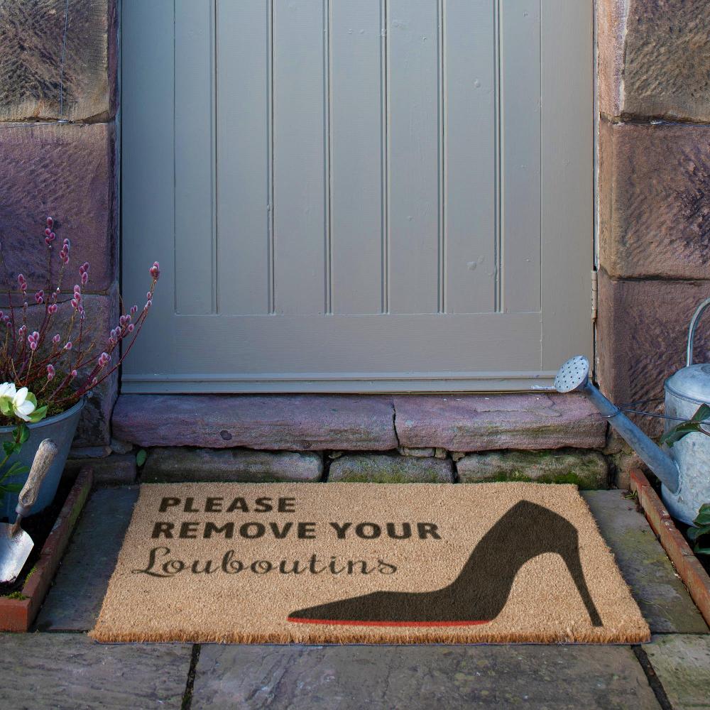 Artsy Doormats Please Remove Your Louboutins Doormat (90 X 60cm)