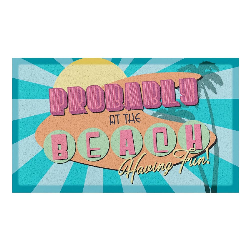 Artsy Doormats Probably At The Beach Doormat (70 X 40cm)