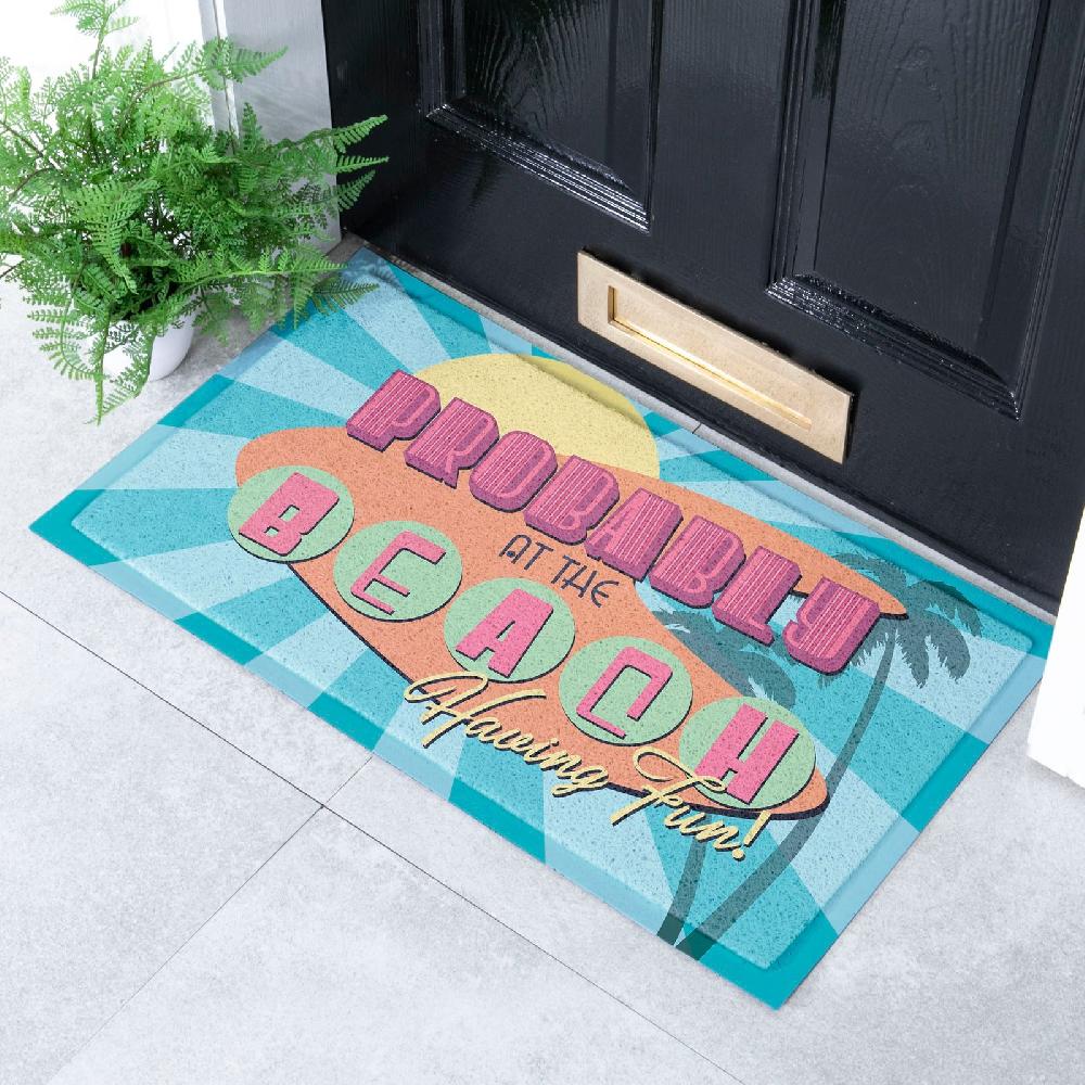 artsy doormats Probably At The Beach Doormat (70 x 40cm)