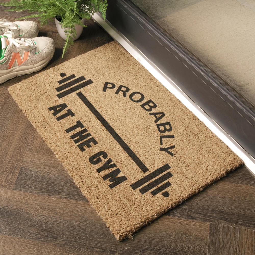 Artsy Doormats Probably At The Gym Doormat (60 X 40cm)