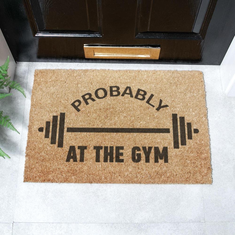 artsy doormats Probably At The Gym Doormat (60 x 40cm)