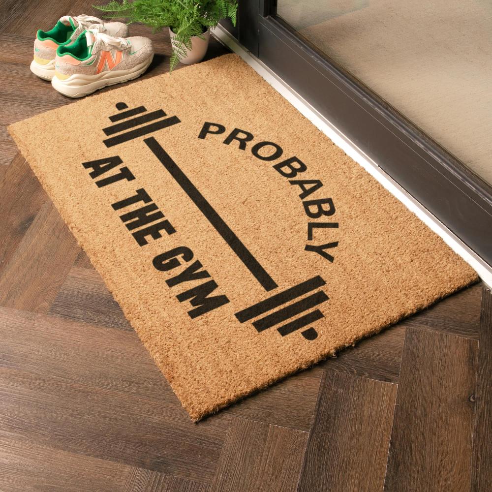 Artsy Doormats Probably At The Gym Doormat (90 X 60cm)