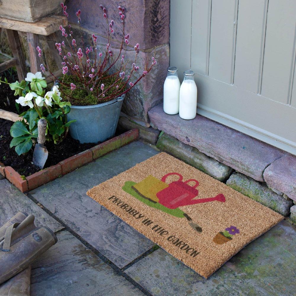 Artsy Doormats Probably In The Garden Doormat (60 X 40cm)