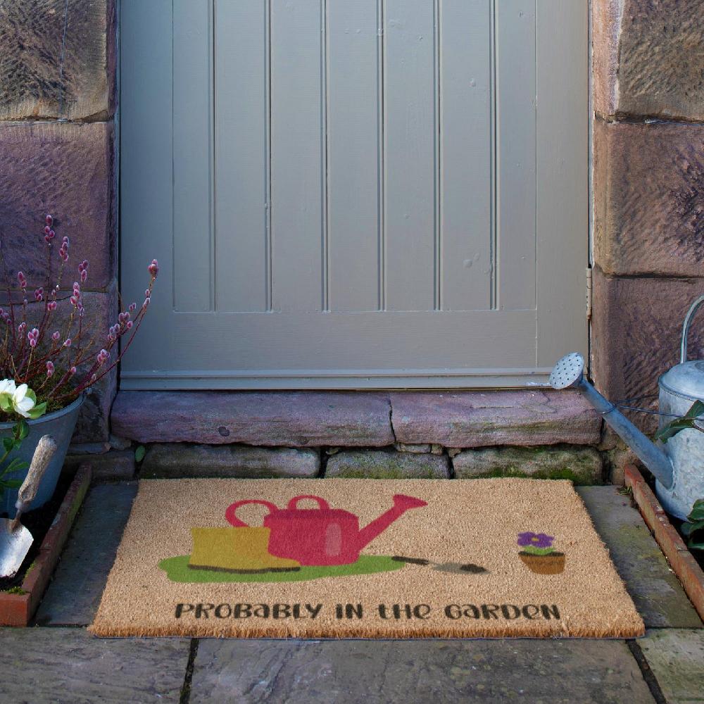 Artsy Doormats Probably In The Garden Doormat (90 X 60cm)