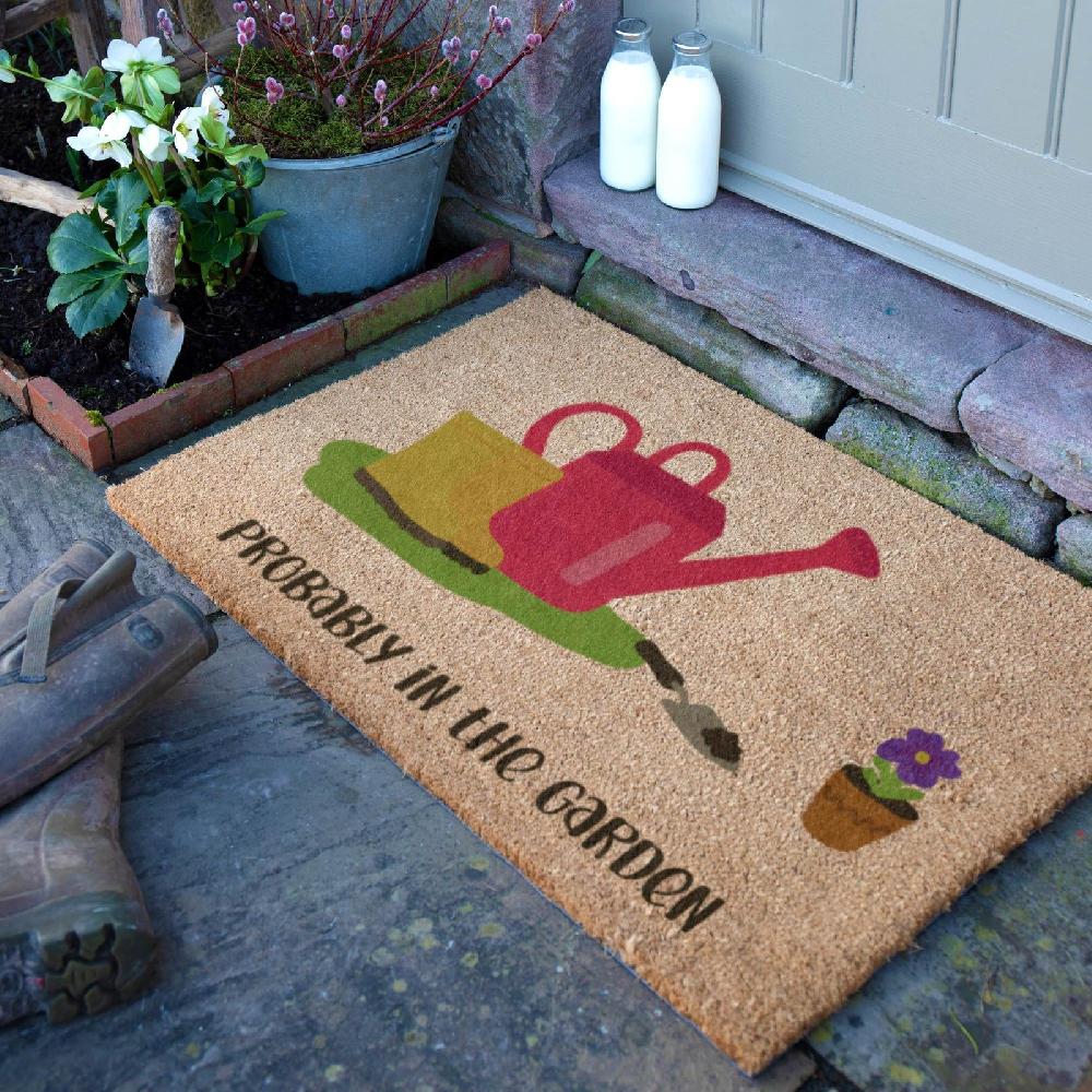 artsy doormats Probably In The Garden Doormat (90 x 60cm)
