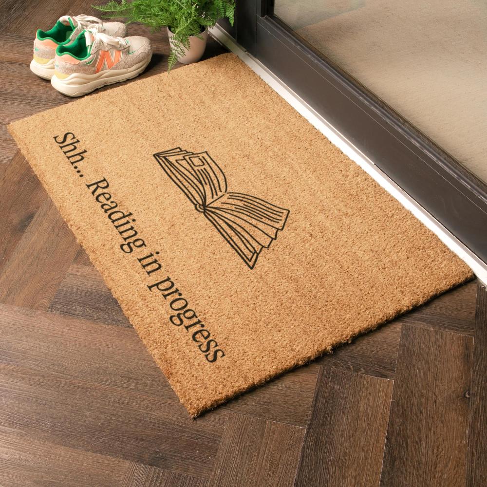Artsy Doormats Reading In Progress Doormat (90 X 60cm)