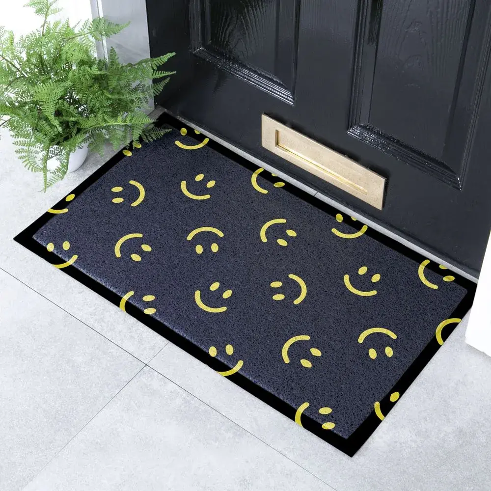 artsy doormats Smiley Indoor & Outdoor Doormat – 70x40cm