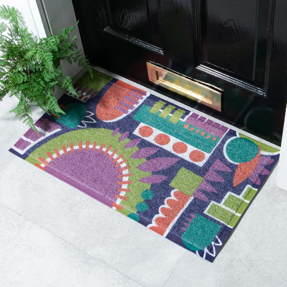 artsy doormats Sunny Mood Abstract Doormat x Anna Treliving