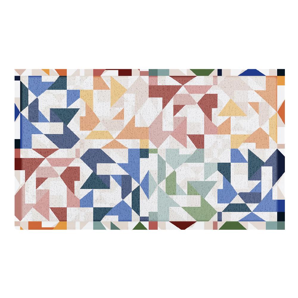 Artsy Doormats Sunshine Tiles Doormat X Rachel Parker