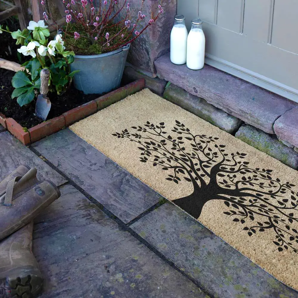 Artsy Doormats Tree Of Life Harmony Double Door / Patio Doormat