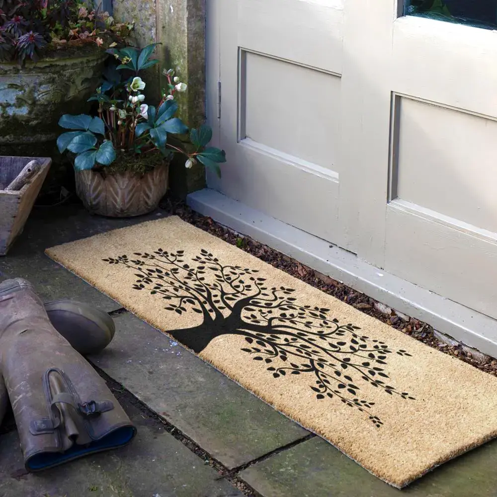 artsy doormats Tree of Life Harmony Double Door / Patio Doormat