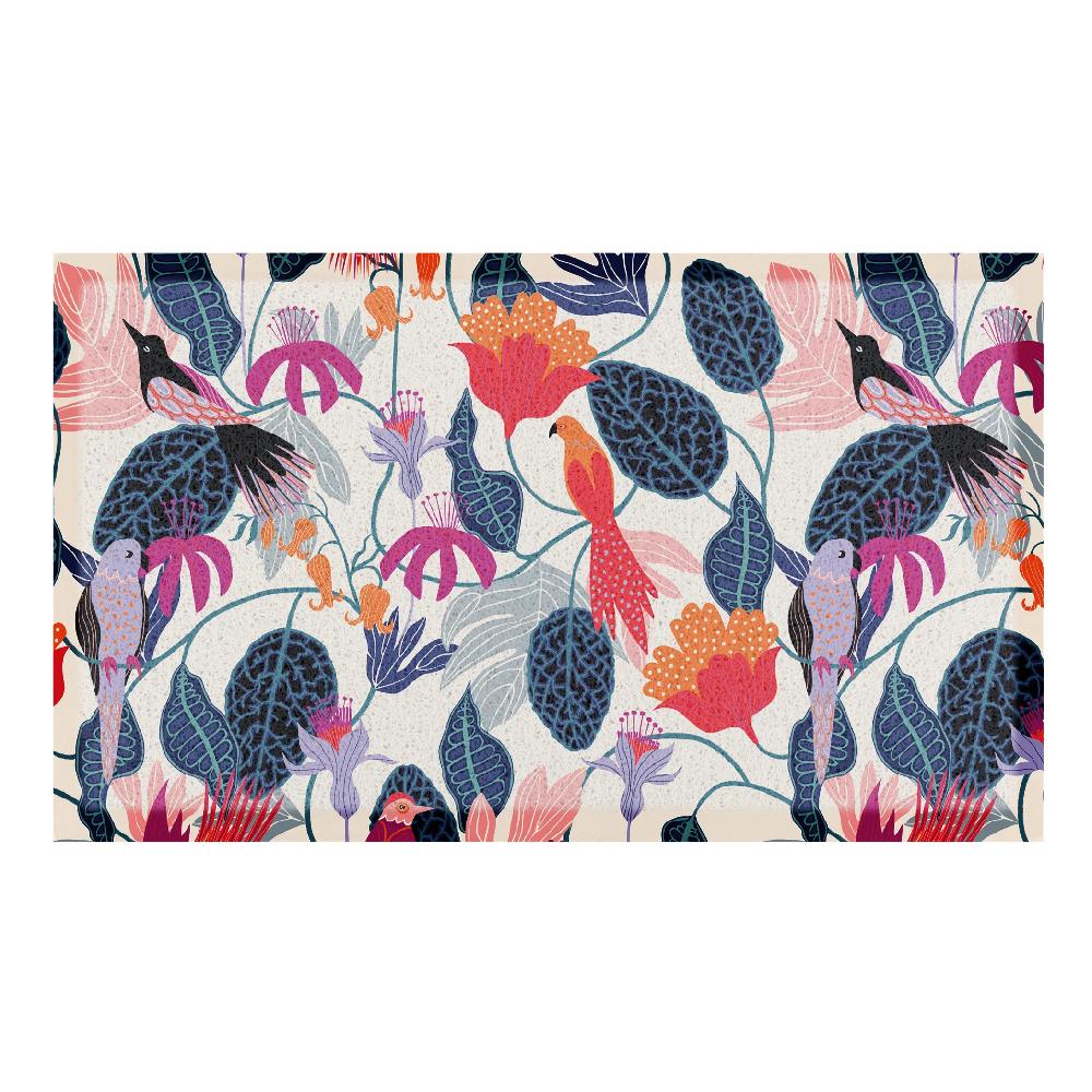 Artsy Doormats True Creation White Doormat X Rachel Parker