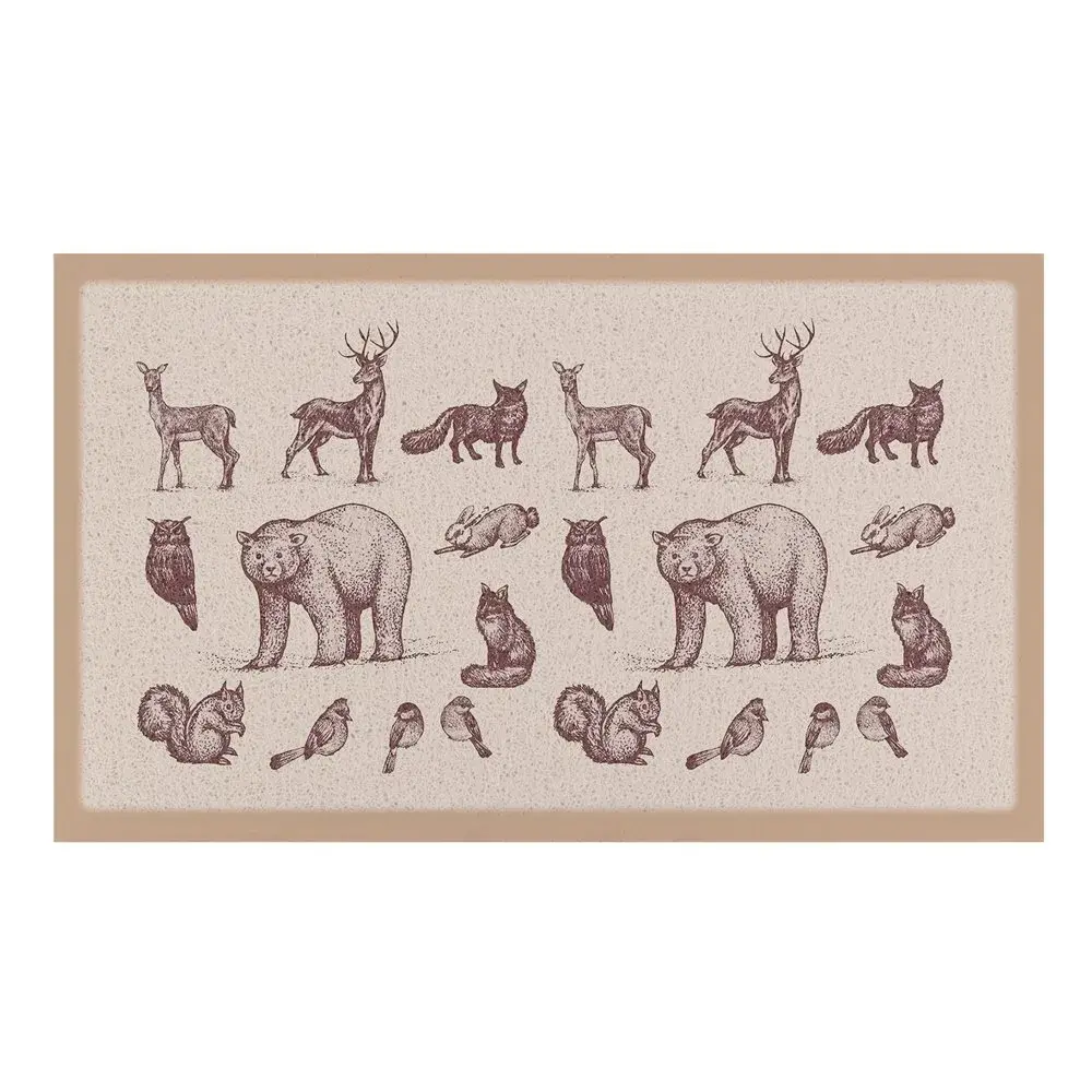 Artsy Doormats Vintage Bear Indoor & Outdoor Doormat – 70x40cm