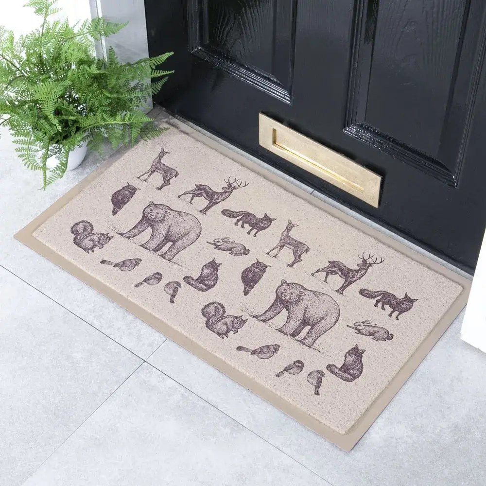 artsy doormats Vintage Bear Indoor & Outdoor Doormat – 70x40cm