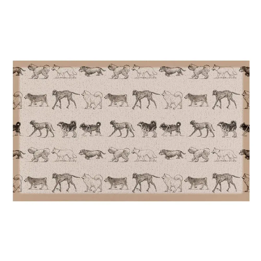 Artsy Doormats Vintage Dogs Indoor & Outdoor Doormat – 70x40cm
