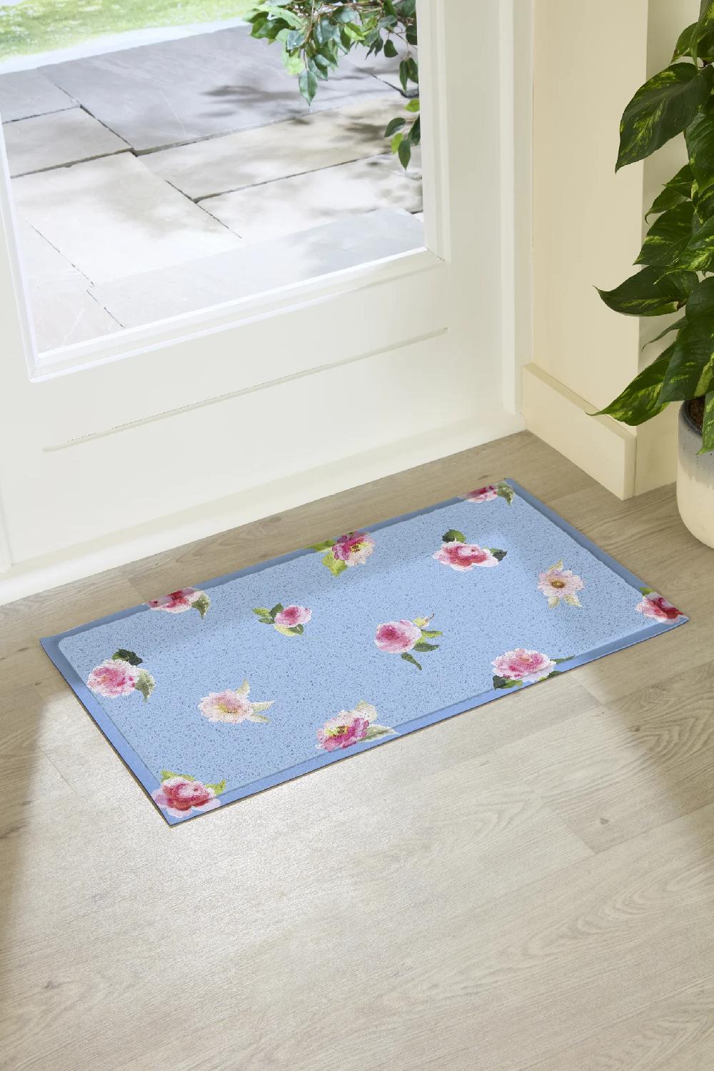 artsy doormats Watercolour Floral Doormat (70 x 40cm)