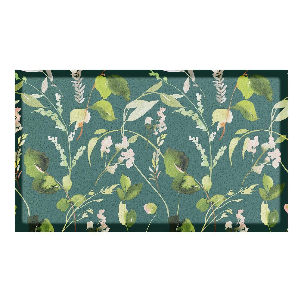 Artsy Doormats Watercolour Leaves Doormat (70 X 40cm)