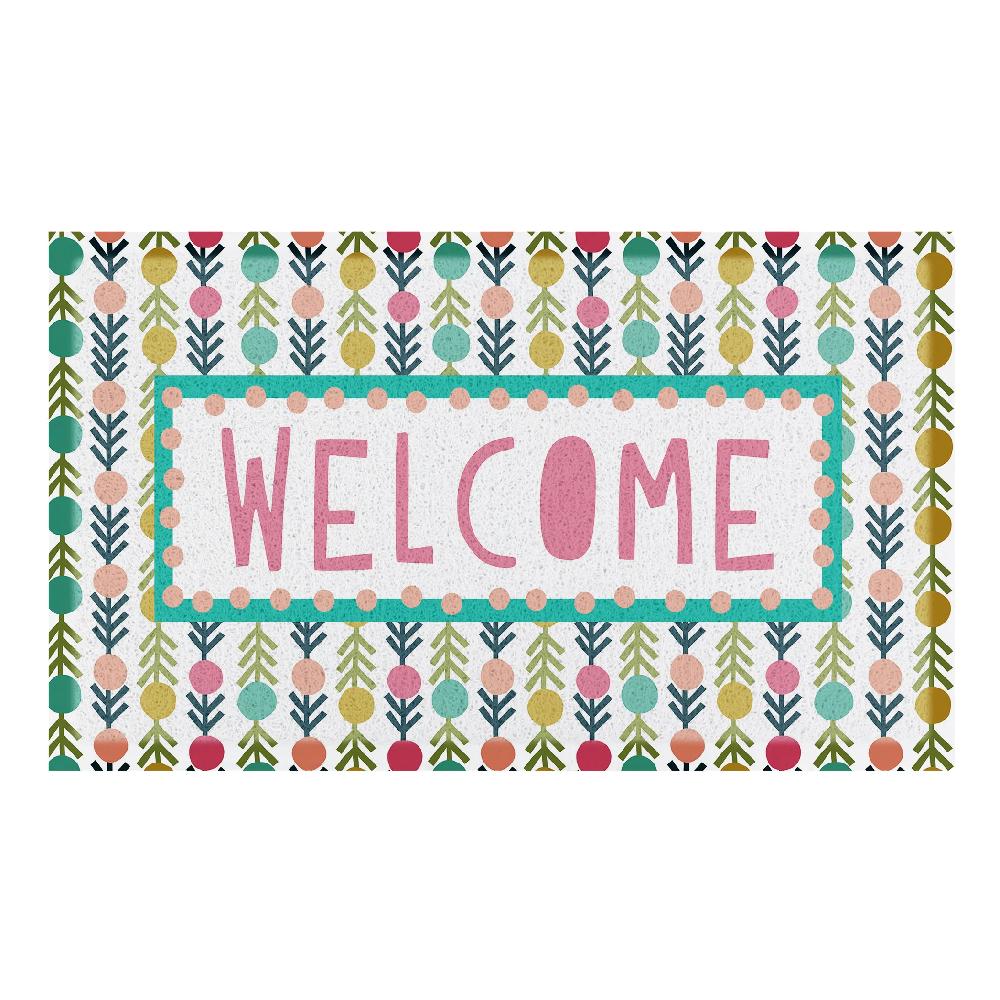 Artsy Doormats Welcome Colourful Doormat X Anna Treliving