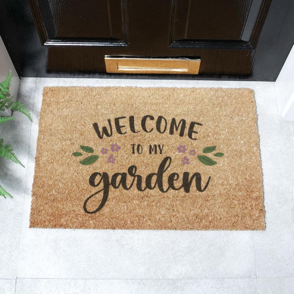 artsy doormats Welcome To My Garden Doormat (60 x 40cm)